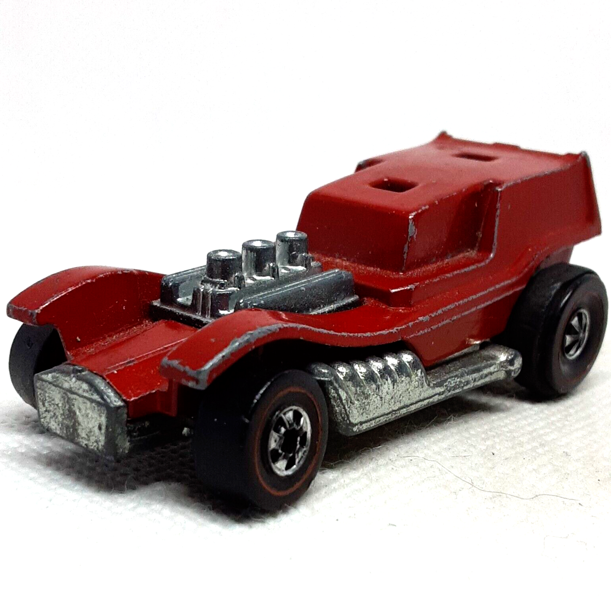 Hot Wheels Redline Revvers Haulin' Horses Car 1973 Red Made Hot Wheels Redline Revvers Haulin' Horses Car 1973 Red Made