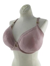 Soma NEW Lightest Lift Perfect Coverage Lace Size 40DD Amber Rose Keyhole Bra