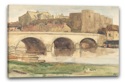 Kunstdruck Sir David Young Cameron - Ansicht einer Brücke in Angers