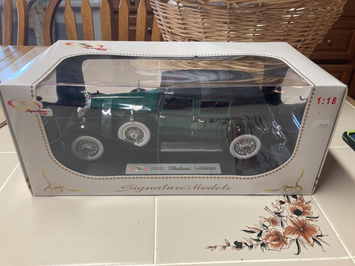 SIGNATURE MODELS 1930 PACKARD LEBARON CAR NEW 1:18 | eBay