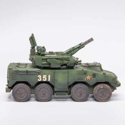Chinese Land Aegis 625 Air Defense System Tank Model 1/72