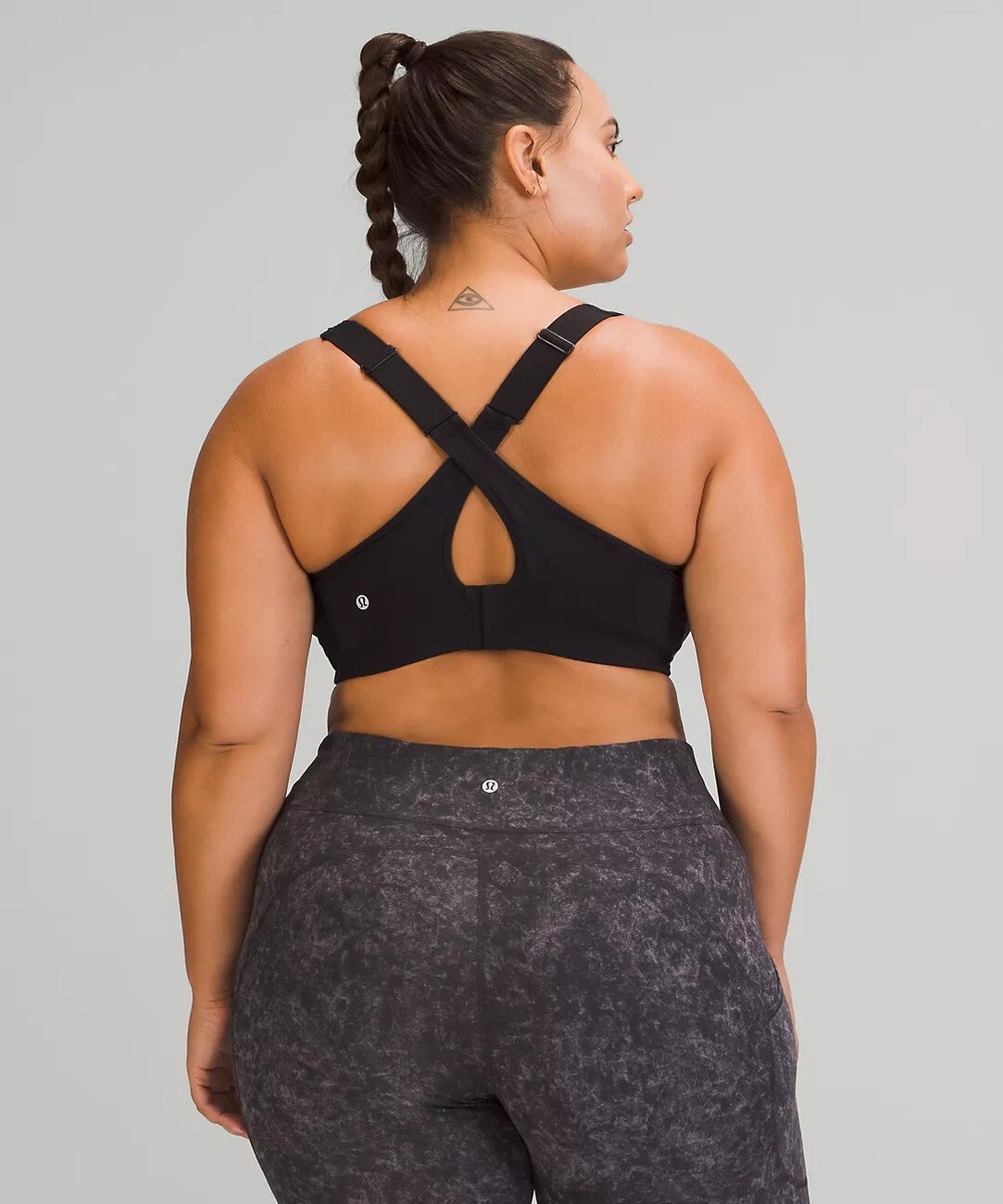美品／日本未発売【Lululemon】Lace Back Sports Bra Lululemon ENERGY SPORTS BRA New York Knicks Black Sports Bra