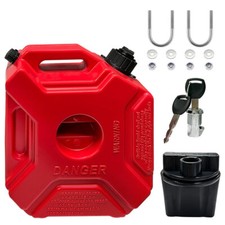 5L Gas Fuel Tank Gas Can Oil Storage Can For ATV UTV Gokart Motorcycle Car SUV