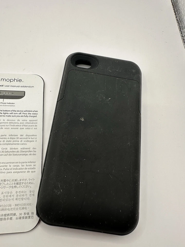 Mophie Juice Pack Plus Battery Case for iPhone 4 (JPPLP4) Black - Image 3 of 3