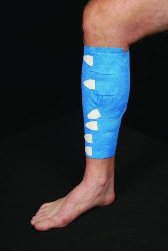 Tapeless Medical Reusable Non-Adhesive Adjustable Long Leg Wrap 104-M New - Picture 1 of 3