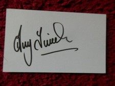 ANDY TILLSON  - ACTIVE / RETIRED PLAYERS - ALL LEAGUES - AUTOGRAPHED  CARDS
