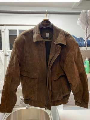 greg bell leather coat