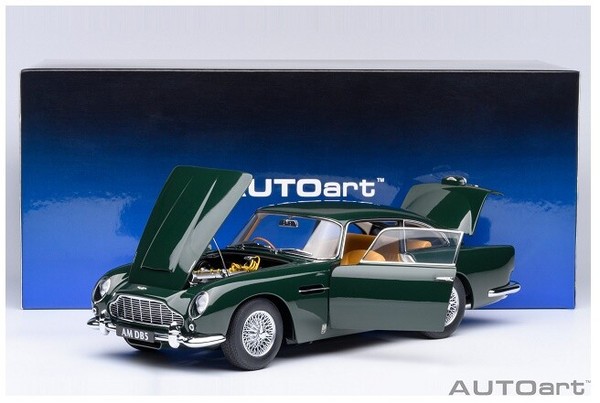 Autoart Aston Martin DB5 1964 British Racing Gr 1:18 70286-image