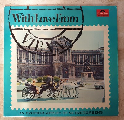 With Love From Vienna - An Exciting Medley of 28 Evergreens 12'' DE Ex