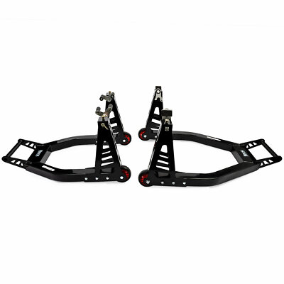 LYFT リフト VENOM ヴェノム ビンテージブラック　リフター Venom Sport Bike Motorcycle Swingarm Spool Lift Stand (Front