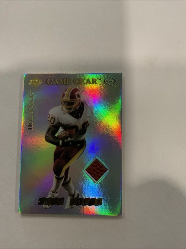 Skip Hicks 1999 Collector's Edge Odyssey #GG5 Game Gear Ball Holo Redskins 🏉♨️F - Bild 2 von 4