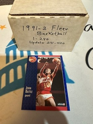 1991-92 Fleer Basketball Set & Update (400 cards)