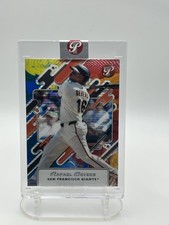 2025 Topps Pristine Rafael Devers PRIMARIES REFRACTOR ENCASED /10 Giants #79