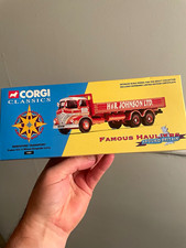 Corgi Classics 1:50 Foden 1947 Dropside Lorry Famous Hauliers Ltd Ed w/ Cert