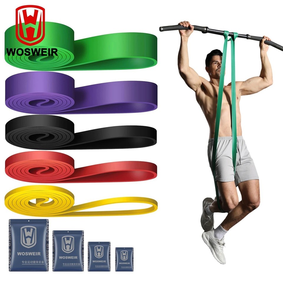 Bandas de Resistencia Pull Up Juego de Tubo de Ejercicio Asistido Gimnasio Hogar Fitness
