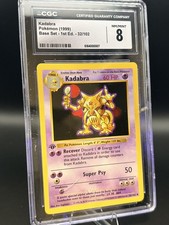 1999 kadabra pokemon card value Alakazam Game #1 1st Edition Holo Price Guide Kadabra [1999-2000] #32 Prices |