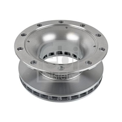 FEBI BILSTEIN 106340 2x Bremsscheibe für Bergische Achsen
