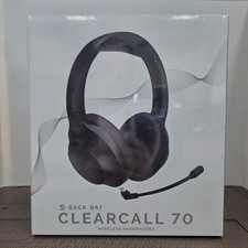 ClearCall 70 - Bluetooth Headphones with Microphone Removable Boom Mic Headset