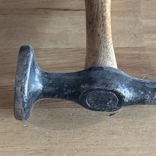 Indestro Super Long Pick Auto Body Hammer Round Flat Face 946A Vtg USA - Foto 14 di 14