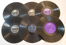 Nat King Cole songs and Glenn Miller music Record lot. 6 each + FREE SHIPPING!