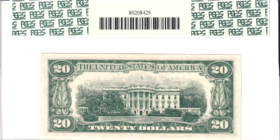 1950-B $20 Federal Reserve Note Richmond PCGS 66PPQ #E61606747B - Image 2 of 2