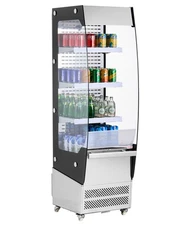 VEVOR Open Air Merchandiser 3-Tier Display Cooler with Air Curtain 7.8cu.ft.