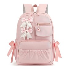 Kids School Backpack for Girls Cute Kawaii Bookbag with Bows for Kindergarten...