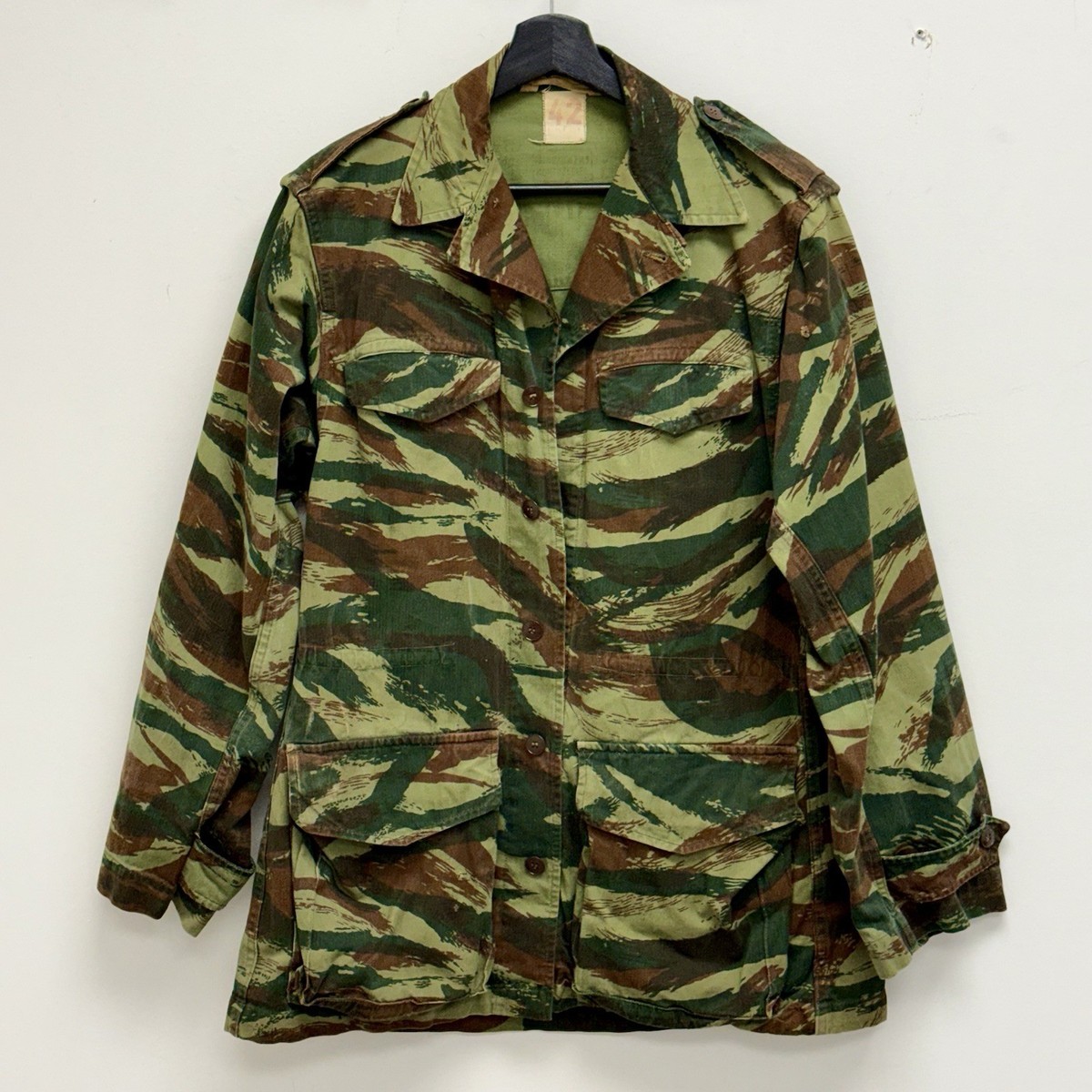レアUS ARMY 迷彩服 M (Medium - Long) Original Algerian War French M47 Lizard Camo Field Jacket HBT | eBay