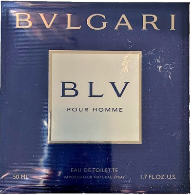 Bvlgari Blv Eau De Toilette Spray For Men 1.7 fl.oz/50ml NIB sealed discontinued