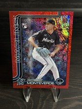 2025 Topps Update Series Patrick Monteverde #US211 Red Holofoil /5 (RC)