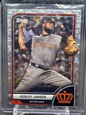 2023 Topps World Baseball Classic - Kenley Jansen #31 Cracked Ice Foil /99