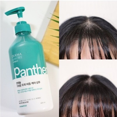 DERMA&MORE Panthenol Itchy Scalp Dandruff Care Shampoo 600ml Korean Hair Care