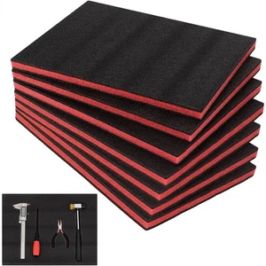 7Pcs Boîte à outils Foam,15.7x11.8x0.9Inch Inserts d'outils pour la boîte à outils dur Case6592