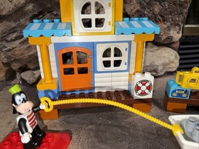 Lego DUPLO: Mickey & Friends Beach House (10827) 100% No Box or Manual NICE!!