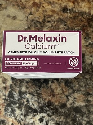 Dr.Melaxin Cemenrete Calcium Volume Eye Patch | 60pcs | Moisture & Brightening |
