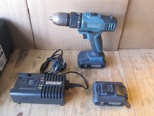 Erbauer ER1744COM 18V Li-Ion Cordless Combi Drill with 2x Batteries and Charger