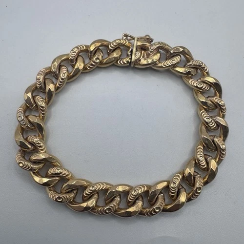 Stunning Antique MURAT Bracelet - GOLD Plated
