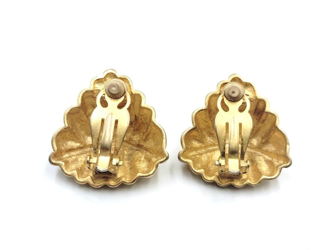 Givenchy Gold Triangular Earrings, Retro Fashion,… - image 5