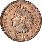 New Listing1901 1C Indian Cent *Rattler-Holder* PCGS MS64RB (PHOTO SEAL)