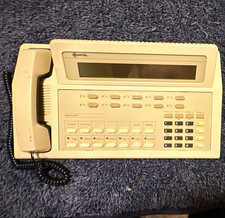 Mitel SX-200 LCD Console 9108-007-001-NA Beige Attendant Console w/ Handset