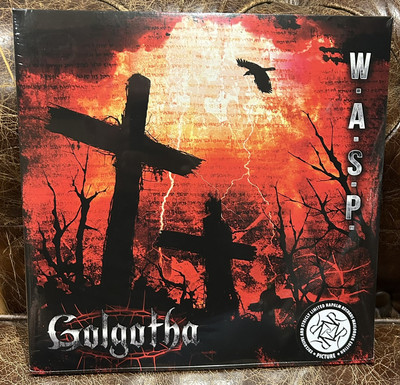 W.A.S.P Golgatha Picture Disc versiegelt Vinyl LP Blackie Lawless 