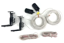 Garage Door Sensors Brackets Extra Wire for Liftmaster Chamberlain Craftsman (G)