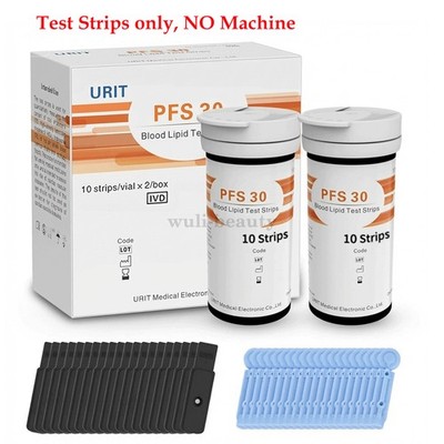 5 in1 Cholesterol Blood Lipid Home Test strips Total Triglyceride 20pcs strips