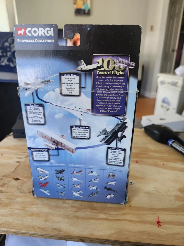 Corgi 100 Years Pioneers of Flight Wright Flyer Airplane Space Shuttle Columbia - Image 3 of 4