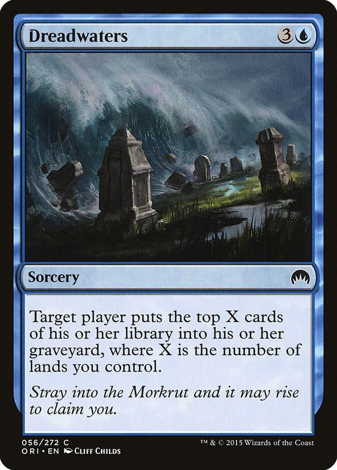 Dreadwaters 56 Common Magic Origins Magic: The Gathering Lightly Played