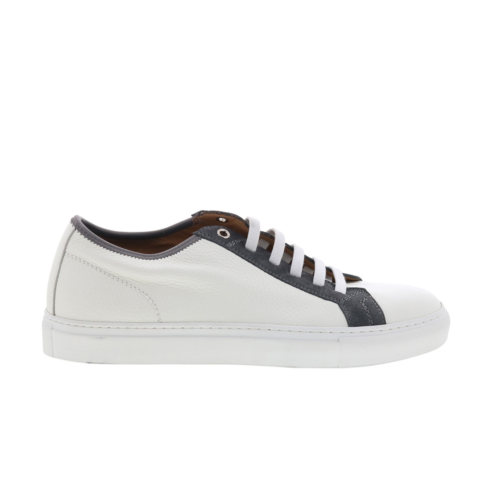 Pastori by Di Bianco Julius Mens White Leather Lifestyle Sneakers Shoes 8.5