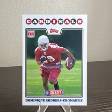 2008 Topps Kickoff Dominique Rodgers-Cromartie Rookie #211 Arizona Cardinals NFL