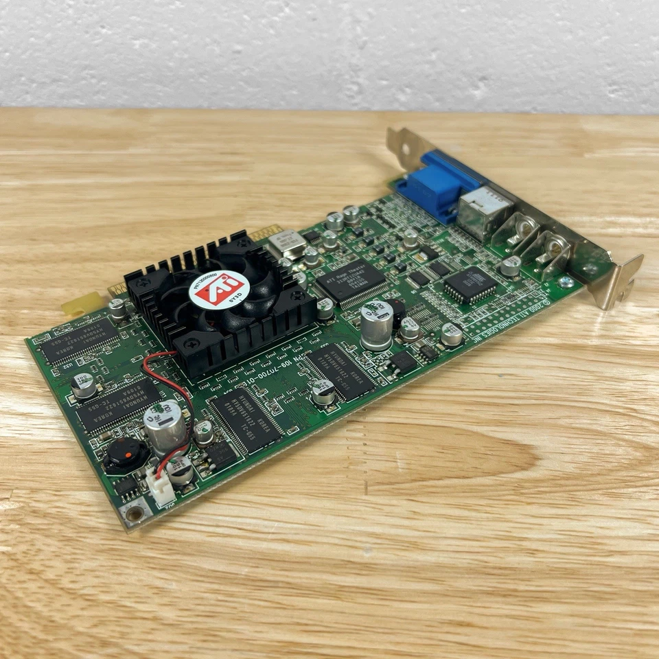 ATi Radeon R6 Rage Theater DDRF SD 64MB AGP Graphics Card GPU S-Video VGA Comp - Image 4 of 4