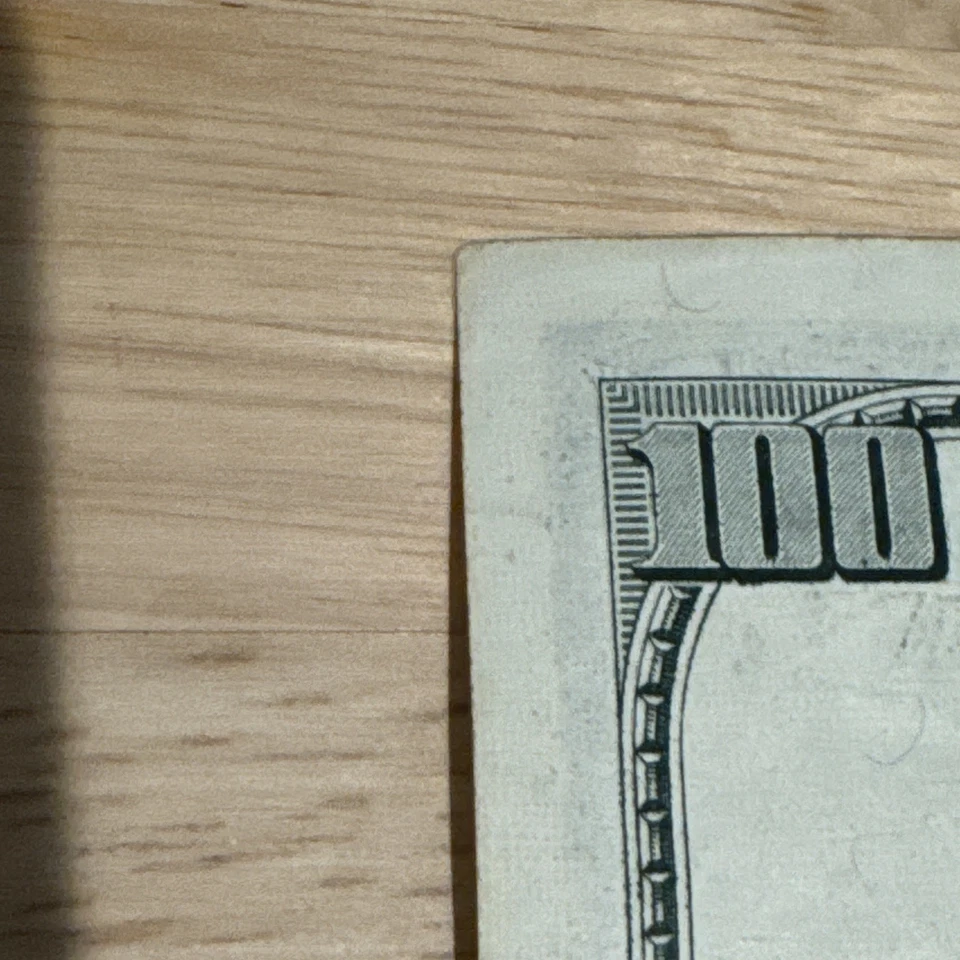 Off-Center $100 Note | Series 1999| Super Rare! - Image 3 of 4