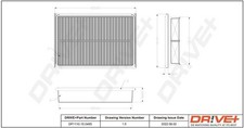 Dr!ve+ Luftfilter DP1110.10.0495 für MAZDA